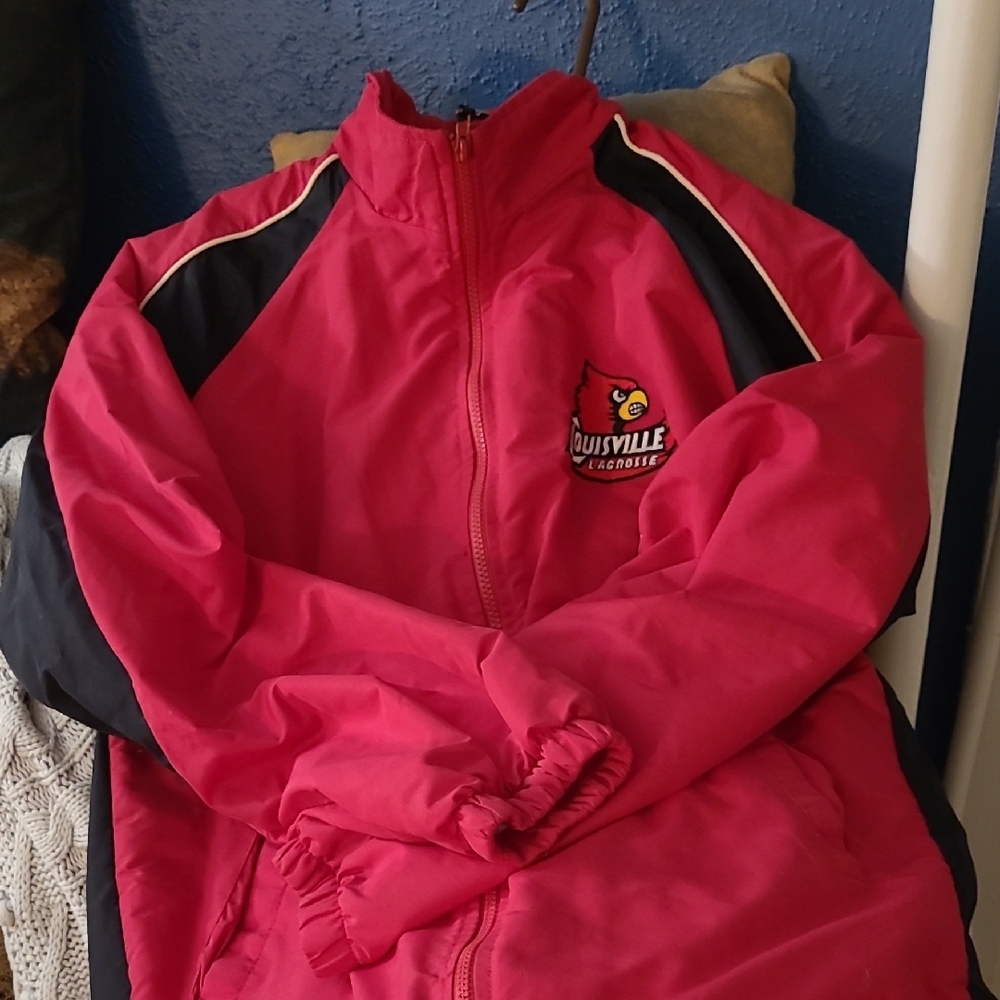 Men's Performance Jacket - Red and Black​